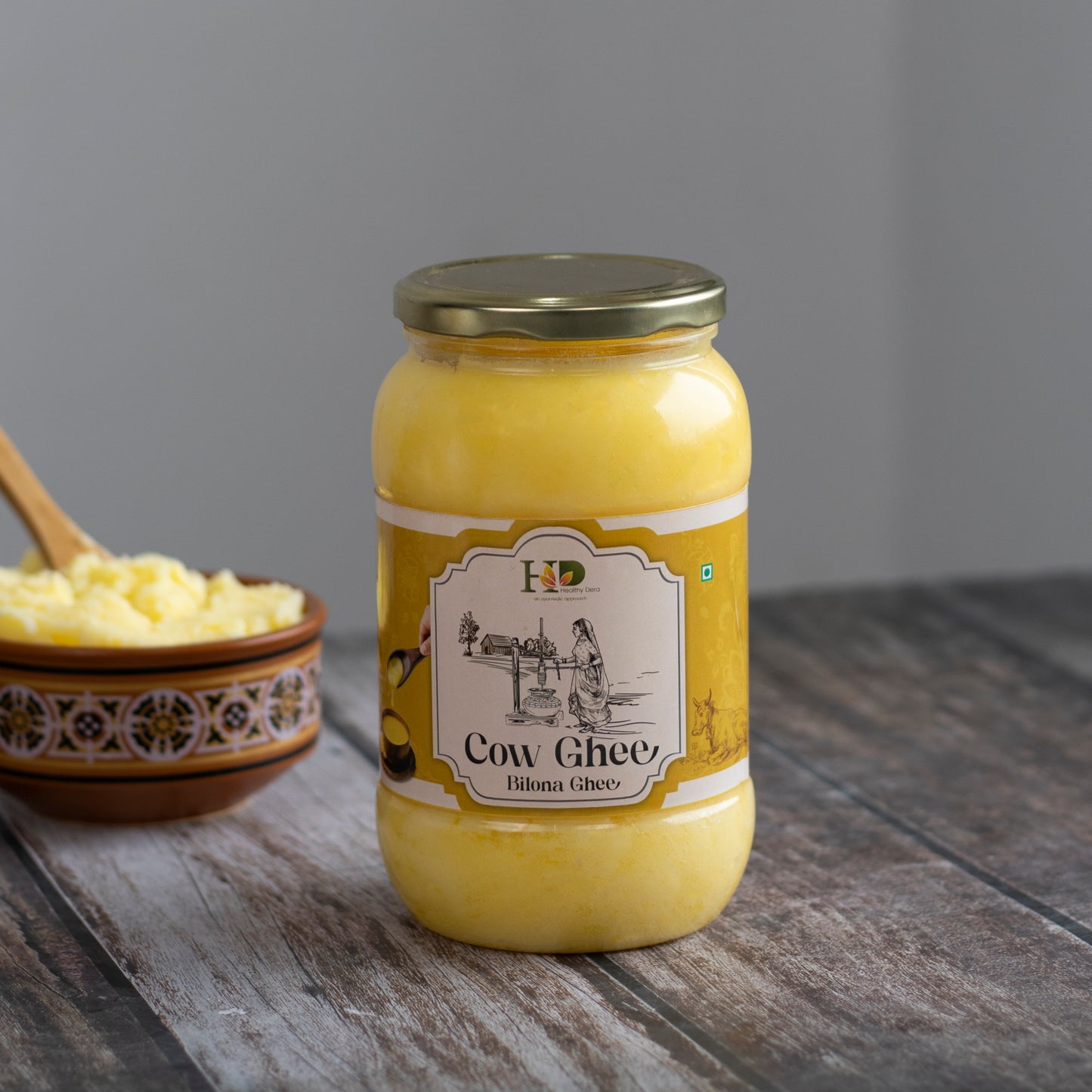 Cow A2 ghee - Made From Curd