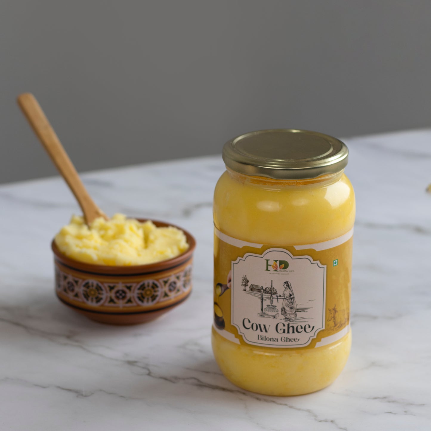 Cow A2 ghee - Made From Curd